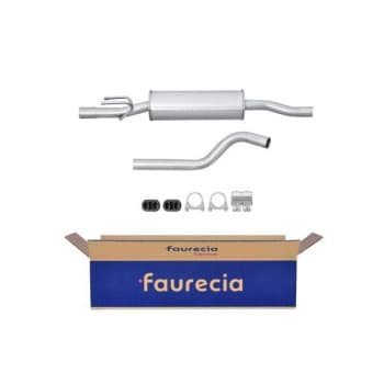 Silencieux intermédiaire - Kit Easy2Fit - Kit avec pièces de montage