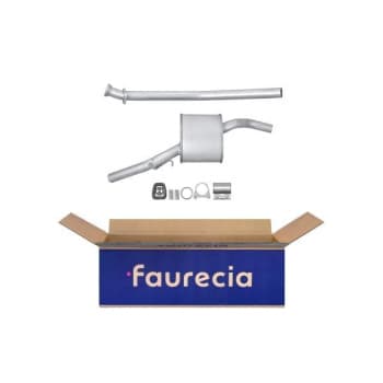 Silencieux intermédiaire - Kit Easy2Fit - Kit avec pièces de montage