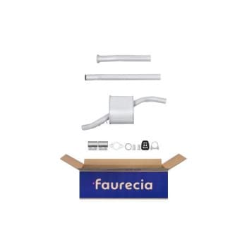 Silencieux intermédiaire - Kit Easy2Fit - Kit avec pièces de montage