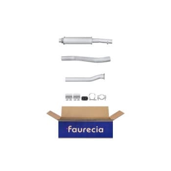 Silencieux intermédiaire - Kit Easy2Fit - Kit avec pièces de montage