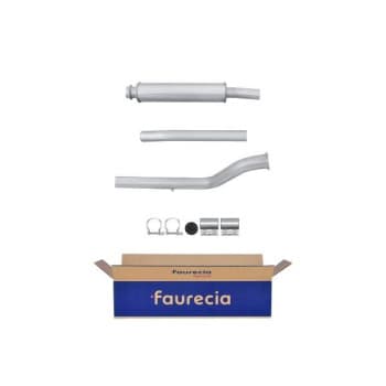 Silencieux intermédiaire - Kit Easy2Fit - Kit avec pièces de montage