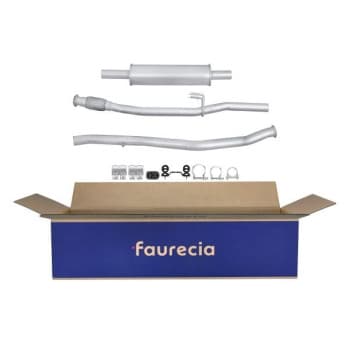 Silencieux intermédiaire - Kit Easy2Fit - Kit avec pièces de montage