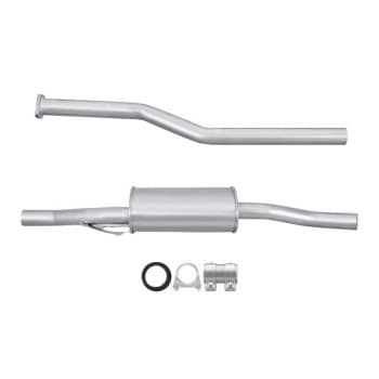 Silencieux intermédiaire - Kit Easy2Fit - Kit avec pièces de montage