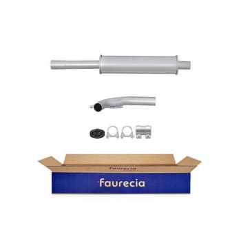 Silencieux intermédiaire - Kit Easy2Fit - Kit avec pièces de montage