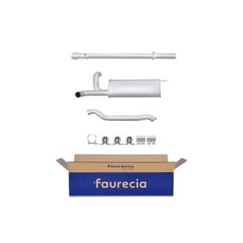 Silencieux d'extrémité - Kit Easy2Fit - Set avec pièces de montage