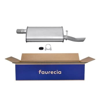 Silencieux d'extrémité - Kit Easy2Fit - Set avec pièces de montage 8LD 366 030-681 Hella