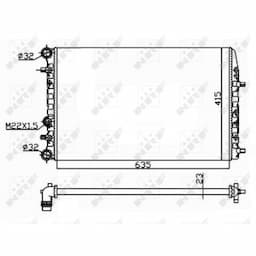 Radiateur, refroidissement du moteur