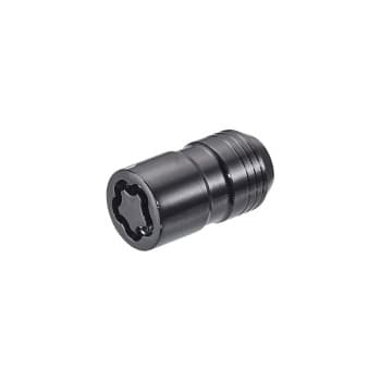 Jeu d&#39;écrous de blocage McGard M14x1,50 Noir - Conique - Longueur 41,6 mm (tête 21 / 22 mm)