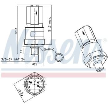 Pressostat, climatisation