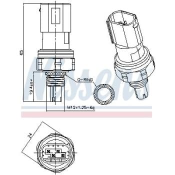 Pressostat, climatisation