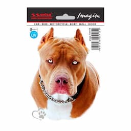 Autocollant de Tatouage de Voiture Pit Bull - 11x14.5cm