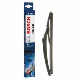 Essuie-glace arrière Bosch H230 - Longueur : 230 mm - Balai d&#39;essuie-glace arrière