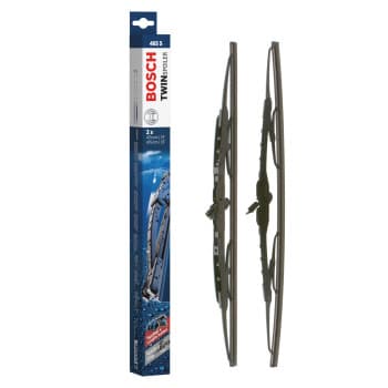 Essuie-glaces Bosch Twin 465S - Longueur : 475/475 mm - Jeu de balais d'essuie-glace avant