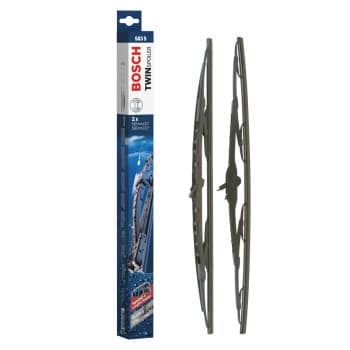 Essuie-glaces Bosch Twin 583S - Longueur : 530/530 mm - Jeu de balais d&#39;essuie-glace avant