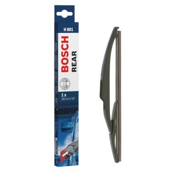 Essuie-glace arrière Bosch H801 - Longueur : 260 mm - Balai d&#39;essuie-glace arrière