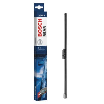 Essuie-glace arrière Bosch A340H - Longueur : 340 mm - Balai d'essuie-glace arrière