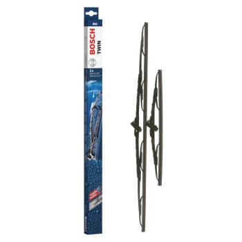 Essuie-glaces Bosch Twin 654 - Longueur : 650/340 mm - Jeu de balais d'essuie-glace avant