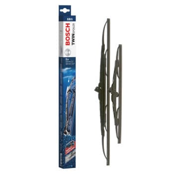 Essuie-glaces Bosch Twin 535S - Longueur : 530/340 mm - Jeu de balais d'essuie-glace avant