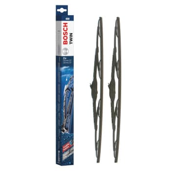 Essuie-glaces Bosch Twin 408 - Longueur : 530/530 mm - Jeu de balais d'essuie-glace pour