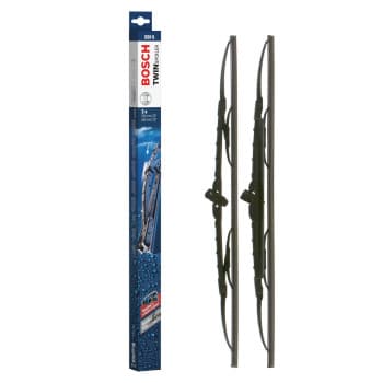 Essuie-glaces Bosch Twin 550S - Longueur : 550/550 mm - Jeu de balais d'essuie-glace pour