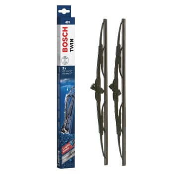 Essuie-glaces Bosch Twin 420 - Longueur : 425/425 mm - Jeu de balais d'essuie-glace avant