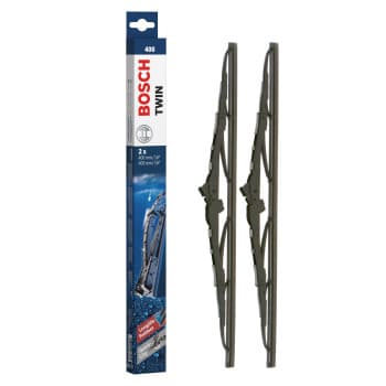 Essuie-glaces Bosch Twin 400 - Longueur : 400/400 mm - Jeu de balais d'essuie-glace pour