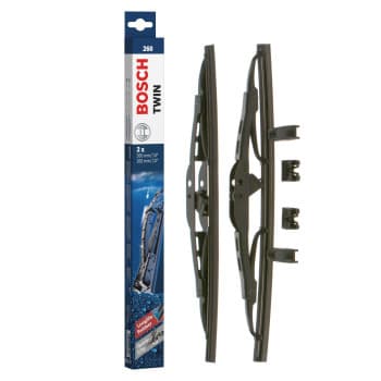 Essuie-glaces Bosch Twin 260 - Longueur : 260/260 mm - Jeu de balais d&#39;essuie-glace avant