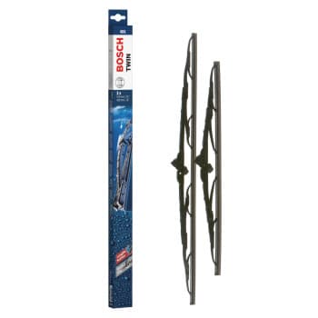 Essuie-glaces Bosch Twin 601 - Longueur : 575/400 mm - jeu de balais d'essuie-glace pour