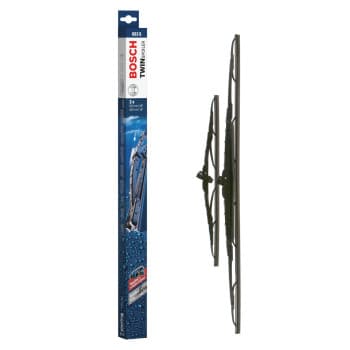 Essuie-glaces Bosch Twin 653S - Longueur : 650/400 mm - Jeu de balais d'essuie-glace pour