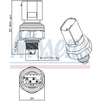 Pressostat, climatisation