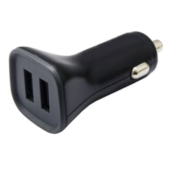 Chargeur de voiture Carpoint 12/24V Duo USB 2,4A 24W