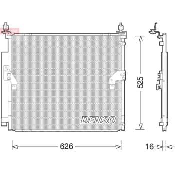 Condenseur, climatiseur DCN50034 Denso