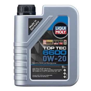 Huile moteur Liqui Moly Top Tec 6600 0W-20 C5 1L