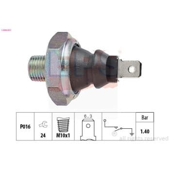 Indicateur de pression d'huile Made in Italy - OE Equivalent 1.800.051 EPS Facet