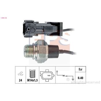 Indicateur de pression d'huile Made in Italy - OE Equivalent 1.800.144 EPS Facet