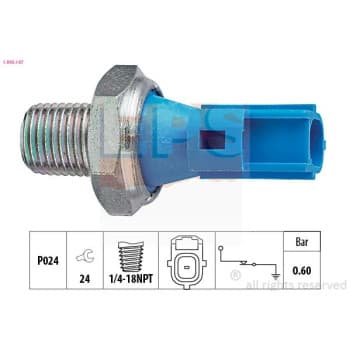 Indicateur de pression d'huile Made in Italy - OE Equivalent 1.800.147 EPS Facet