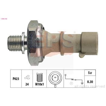 Indicateur de pression d'huile Made in Italy - OE Equivalent 1.800.162 EPS Facet