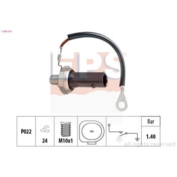 Indicateur de pression d'huile Made in Italy - OE Equivalent 1.800.167 EPS Facet