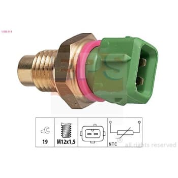 Sonde de température, liquide de refroidissement Made in Italy - OE Equivalent 1.830.114 EPS Facet