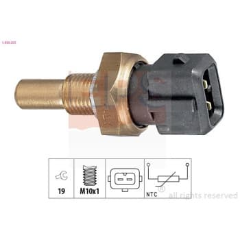 Capteur, température d'huile Made in Italy - OE Equivalent 1.830.255 EPS Facet