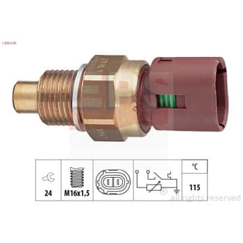 Sonde de température, liquide de refroidissement Made in Italy - OE Equivalent 1.830.540 EPS Facet