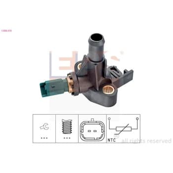 Sonde de température, liquide de refroidissement Made in Italy - OE Equivalent 1.830.318 EPS Facet