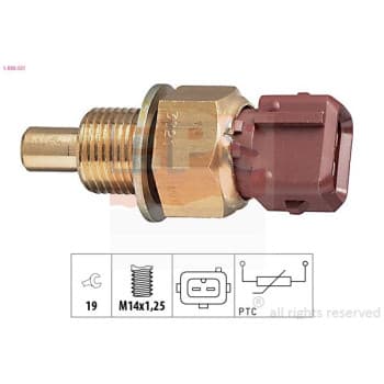 Sonde de température, liquide de refroidissement Made in Italy - OE Equivalent 1.830.321 EPS Facet
