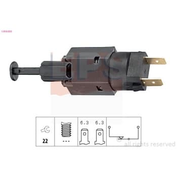 Interrupteur des feux de freins Made in Italy - OE Equivalent 1.810.050 EPS Facet