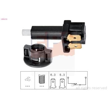 Interrupteur des feux de freins Made in Italy - OE Equivalent 1.810.112 EPS Facet