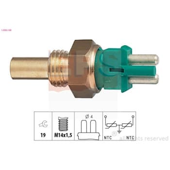 Sonde de température, liquide de refroidissement Made in Italy - OE Equivalent 1.830.140 EPS Facet
