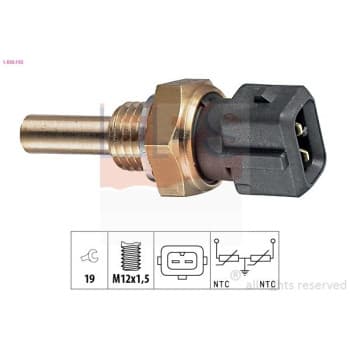 Sonde de température, liquide de refroidissement Made in Italy - OE Equivalent 1.830.192 EPS Facet