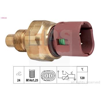 Sonde de température, liquide de refroidissement Made in Italy - OE Equivalent 1.830.522 EPS Facet