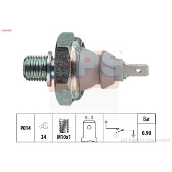 Indicateur de pression d'huile Made in Italy - OE Equivalent 1.800.095 EPS Facet