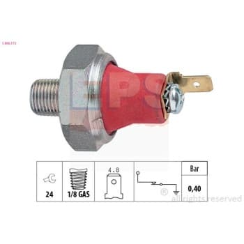 Indicateur de pression d'huile Made in Italy - OE Equivalent 1.800.173 EPS Facet